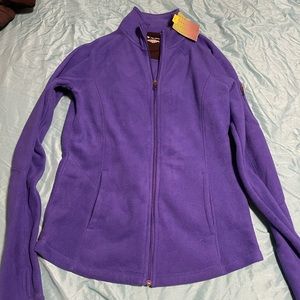 Tek gear zip up fleece NWT medium